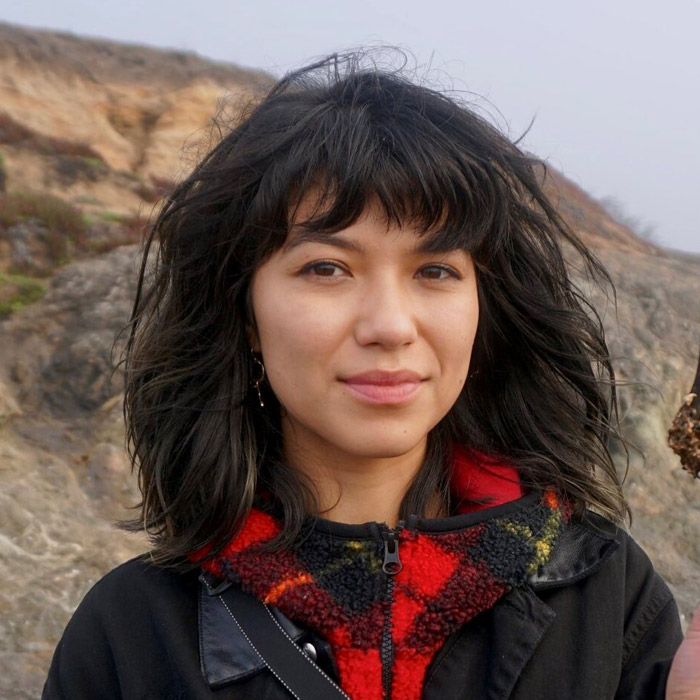 Emily Harwitz, a multiracial Asian American based in the San Francisco Bay Area.