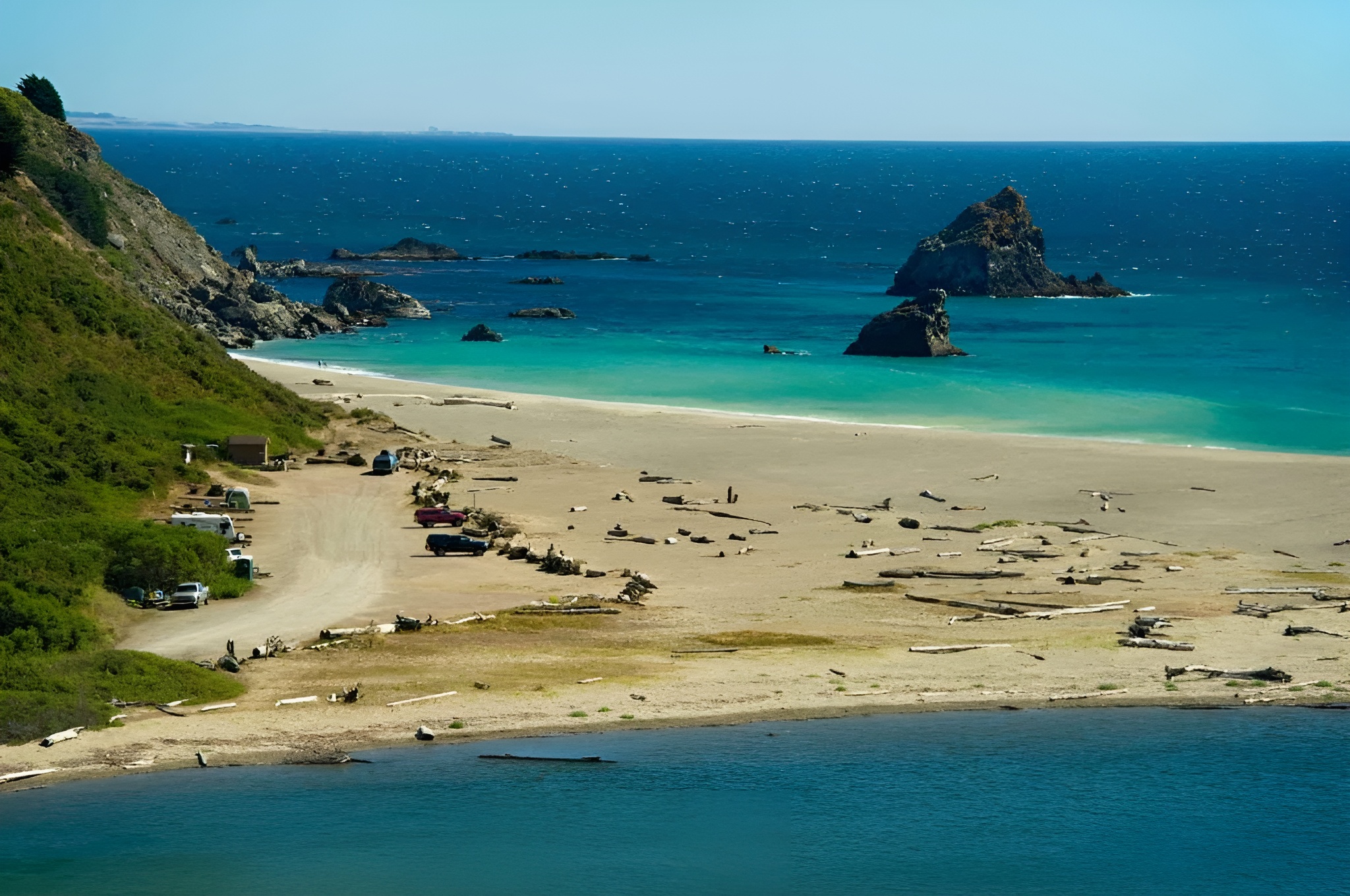 coastal beach view