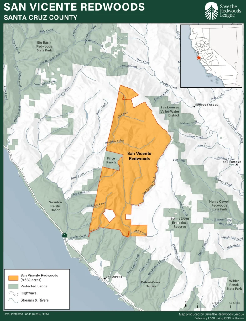 Map of San Vicente